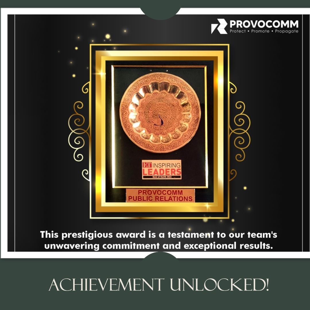 ET Inspiring leaders awards, best of north 2023, Economic Times, The Times Of India, PR, PR agency, PR  partner
